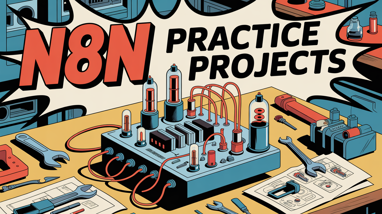 AI & Automation Workbench: n8n Practice Projects for Smart Workflows.